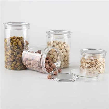 250ml plastikowa przezroczysta puszka